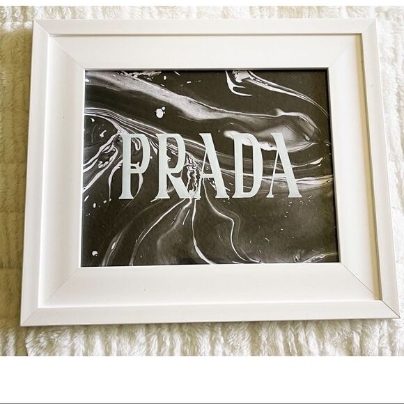 Prada Wall Frame Decor - Picture 1 of 5